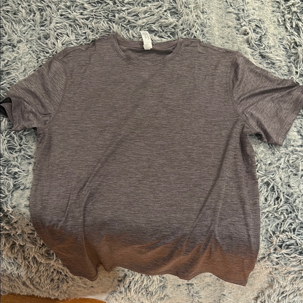 90 Degree By Reflex Nomad mesh T, Gray Short Sleeve Tee